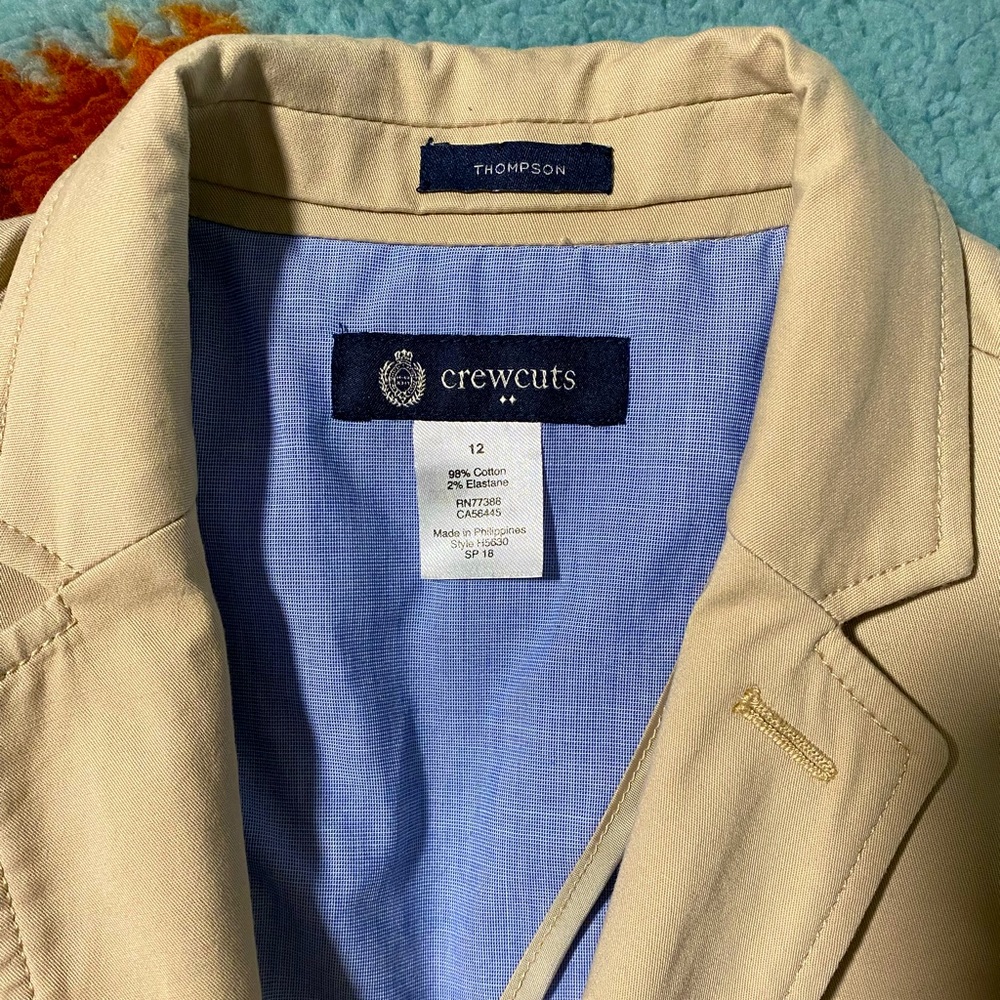 J. Crew Factory | Thompson Boy’s Suit | Size 12